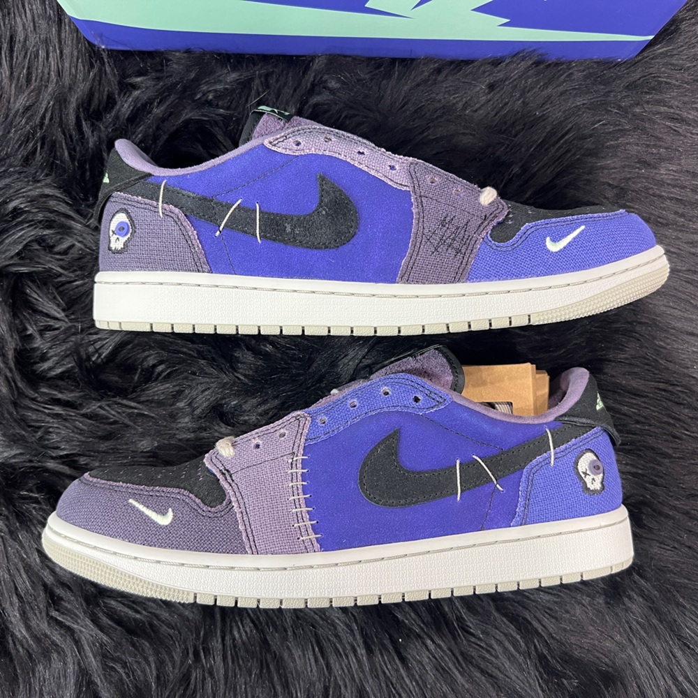 JORDAN 1 RETRO LOW OG | Zion Williamson Voodoo Alt | Size 10.5M | DS OG ALL